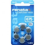 Батарейки Renata ZA675 (60/600)