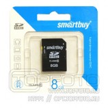 Карта памяти SD 8 GB Smart Buy Class 10
