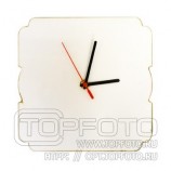 `Часы для субл.печати МДФ(200х200мм)(120) арт.CL-03`
