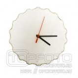 Часы для субл.печати МДФ(D=200мм)(120) арт.CL-05