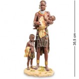 WS-728 Статуэтка &#39;&#39;Африканка с детьми&#39;&#39;, арт.903321