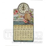 `Композиция время,"Сова"с магн.календарем,46*24см арт.SF-BD211-3`