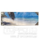 Картина , 40х120 см Glass Art Seychelles,(3) FP04024